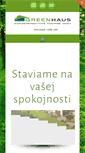 Mobile Screenshot of greenhaus.sk