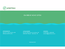 Tablet Screenshot of greenhaus.com.br